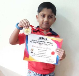 Shraddha Abacus-Ashvath-Certificate of Participation